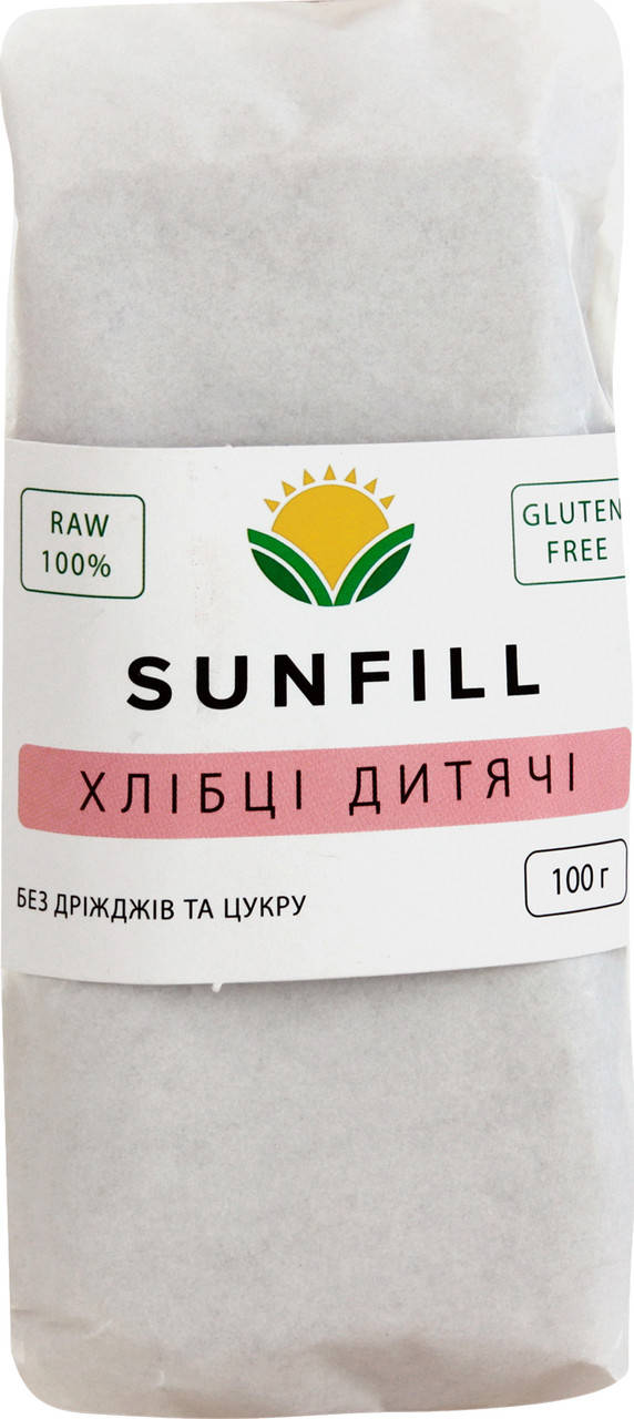 

Хлебцы детские Sunfill, 100 г