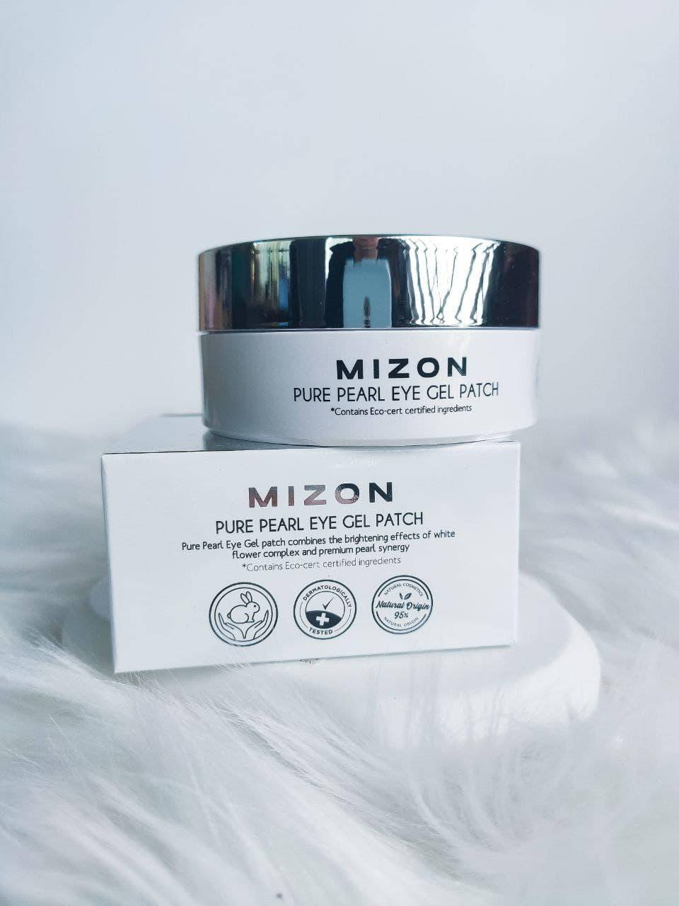 

Гидрогелевые патчи с экстрактом белого жемчуга Mizon Pure Pearl Eye Gel Patch