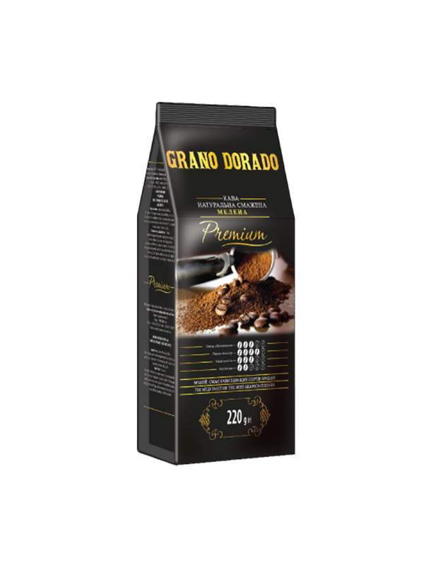 

Кава мелена Grano Dorado Premium 220 г