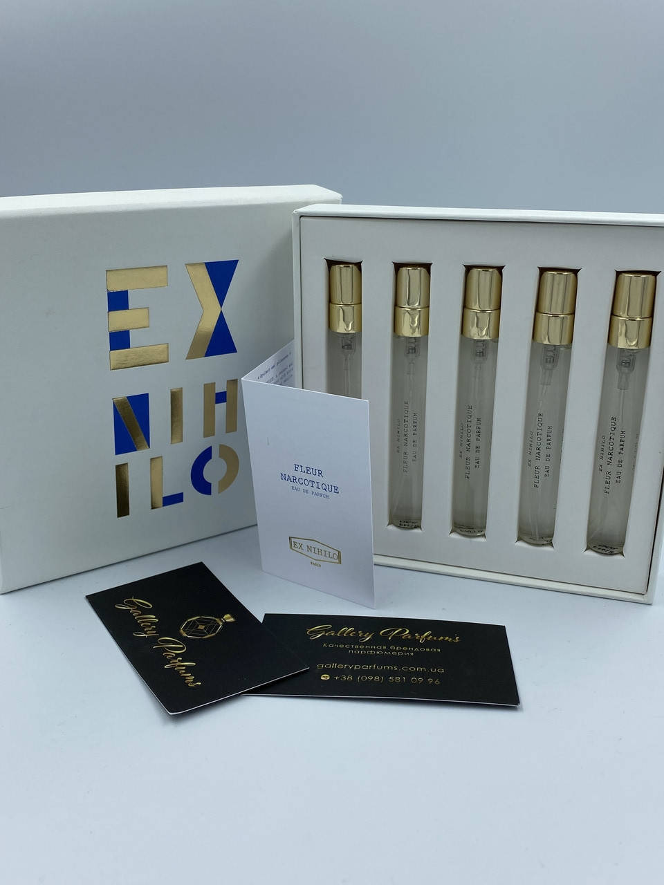 

Подарочный Набор Ex Nihilo Fleur Narcotique Eau De Parfum 5×7.5 ml Производство ОАЭ