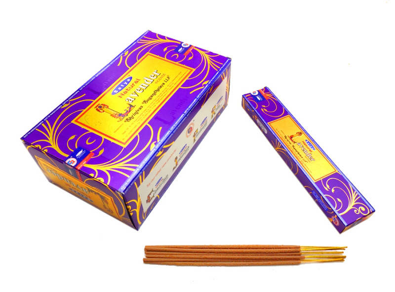 

Благовония Лаванда Satya Natural Lavender (плоская пачка) 15 грамм