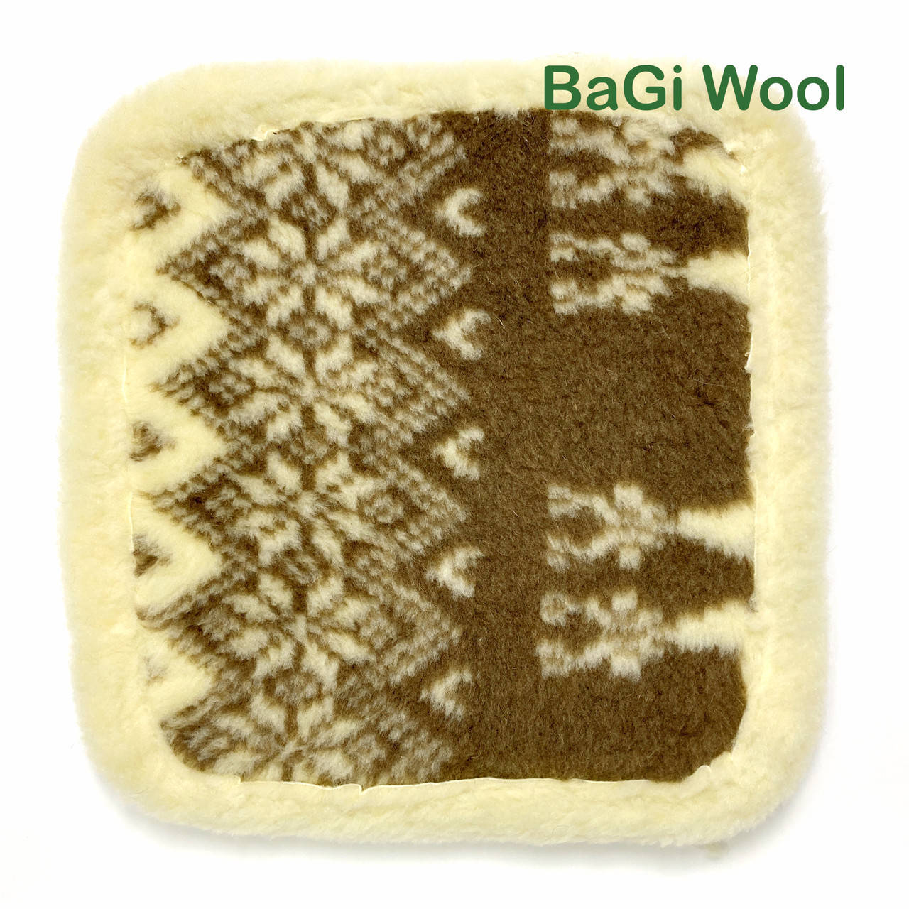 

Накладка на кресло из овчины 50*50