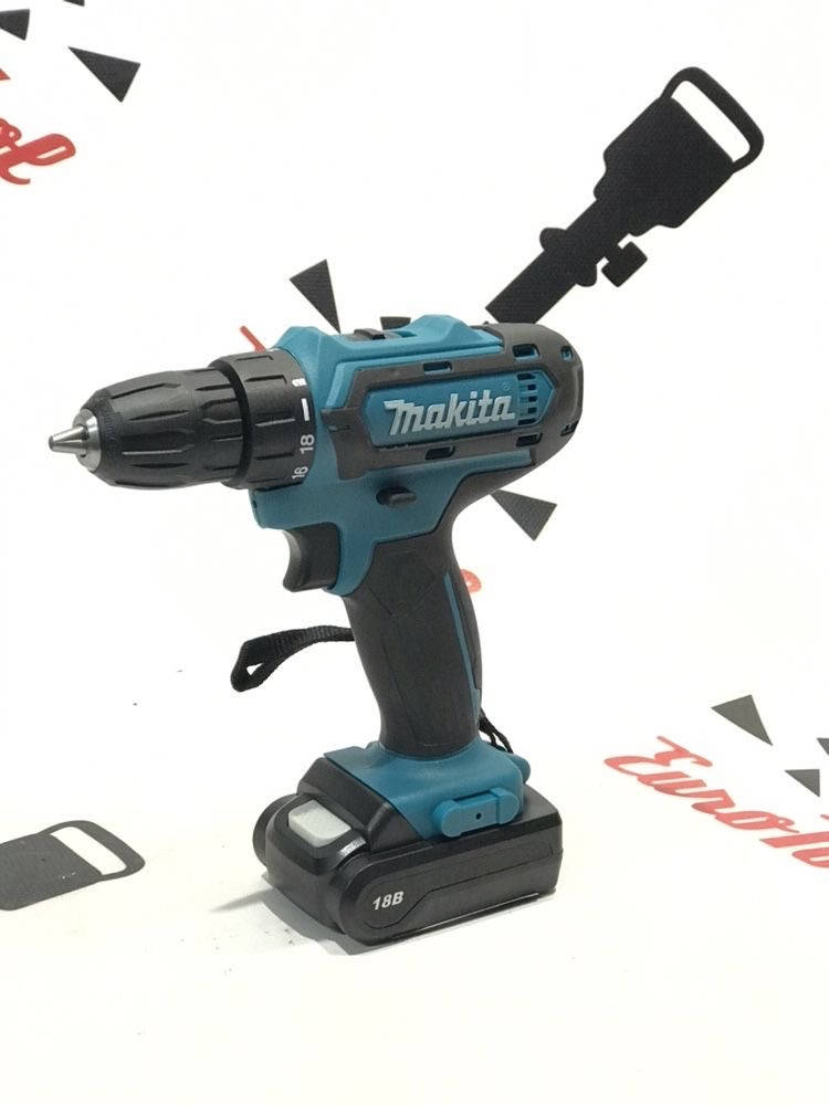 

Аккумуляторный шуруповёрт Makita DDF 482 Румыния 18в,литые буквы
