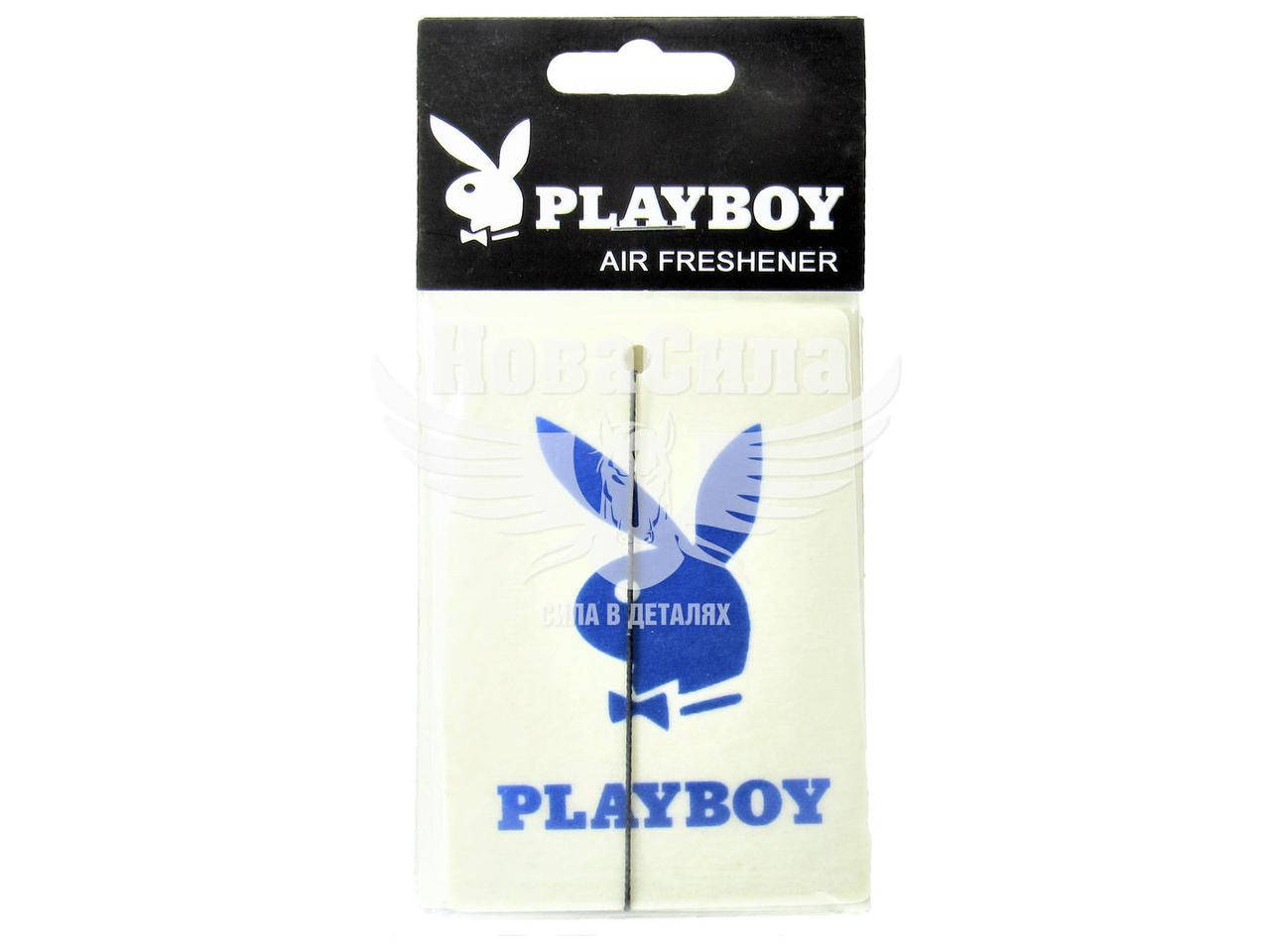 

Запах (Maxi) сухой Playboy сине-белый фон