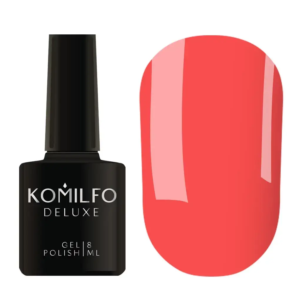 

Гель-лак Komilfo Kaleidoscopic Collection K022 (светлый коралловый, неоновый), 8 мл