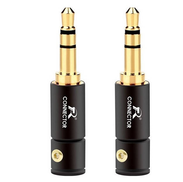

Разъем стерео штекер TRS mini jack 3.5мм 3pin для наушников разборной с винтом металлический корпус