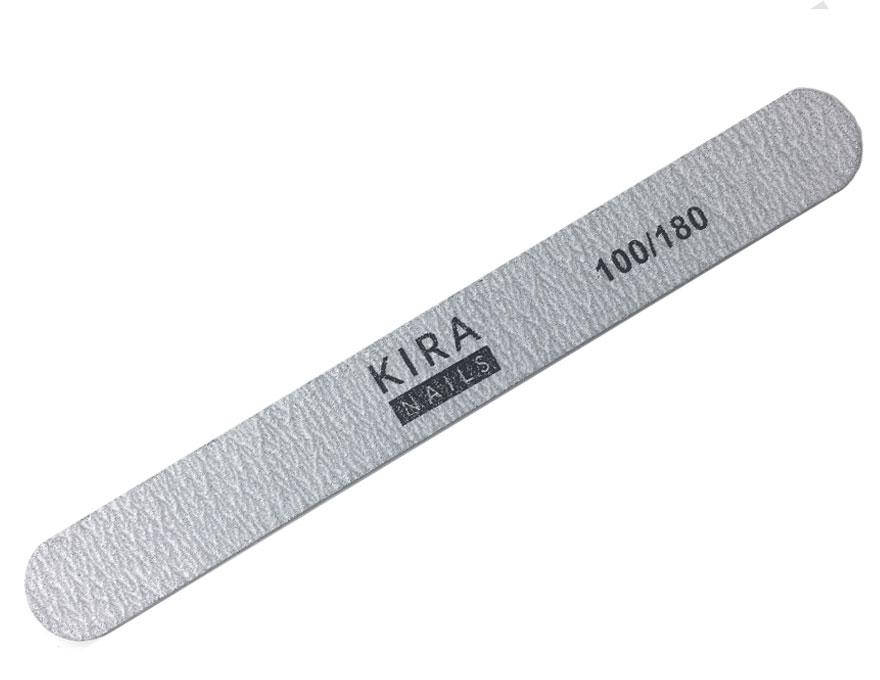 

Пилка для ногтей Kira Nails 180/180, прямая
