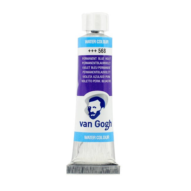 

Краска акварельная Van Gogh (568), Перм. сине-фиолетовый, туба 10 мл, Royal Talens
