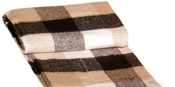 

Плед шерстяной Vladi Palermo Палермо в ассортименте цветов 100x140