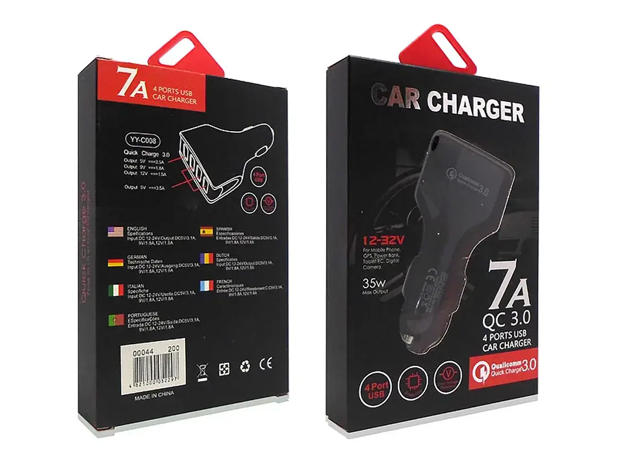 

Зарядное устройство 12В 7,0А USB 00044 250шт 7964