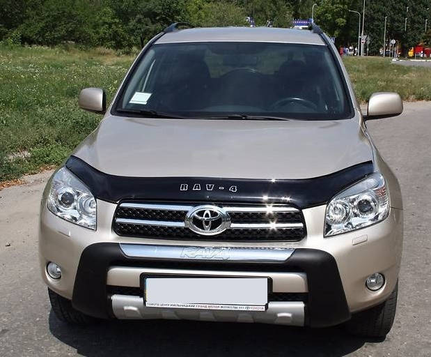 

Дефлектор капота, мухобойка Toyota RAV-4 2006-2010 VIP