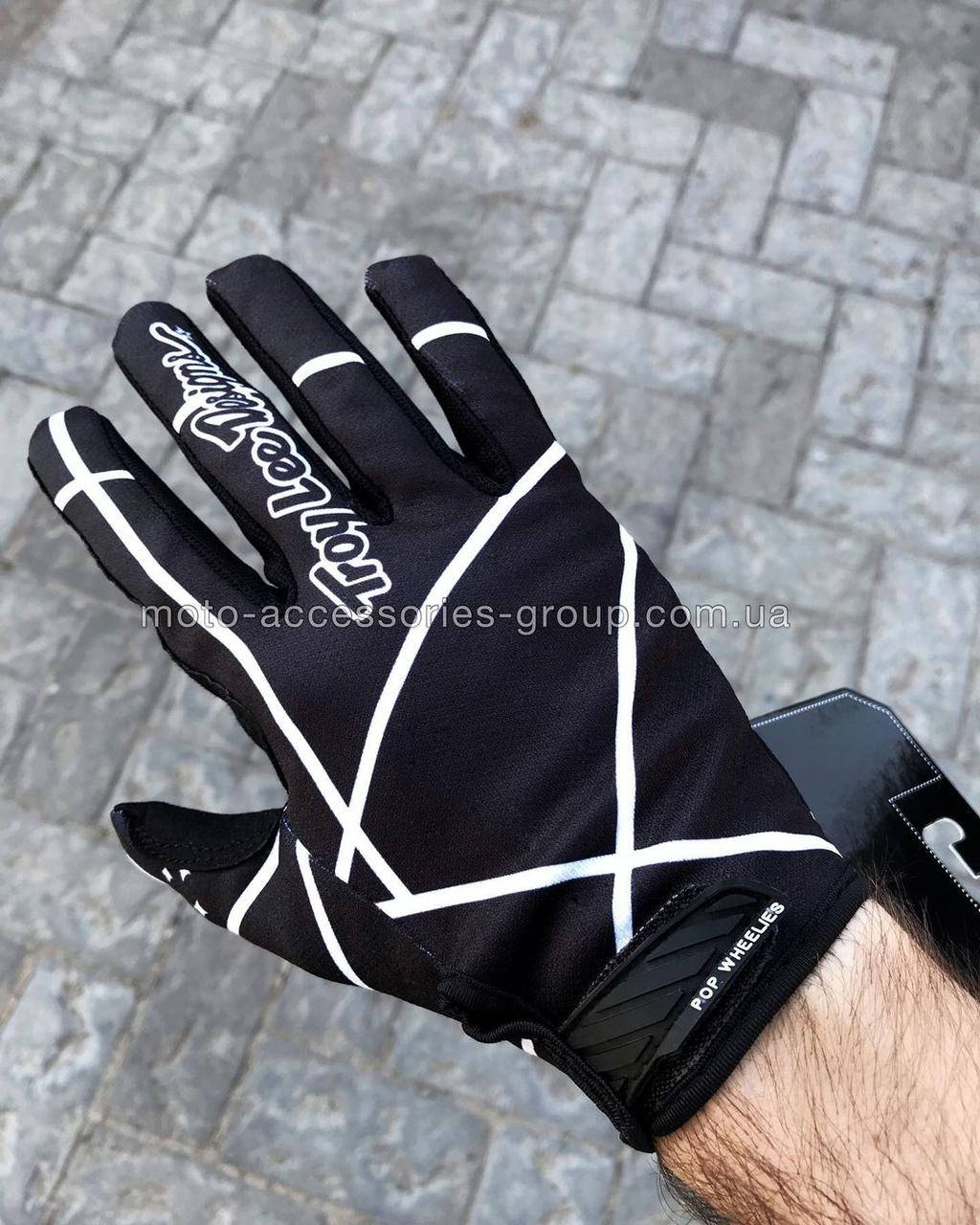 

Мото перчатки 'SPRINT' Troy Lee Designs (Черно-белые)