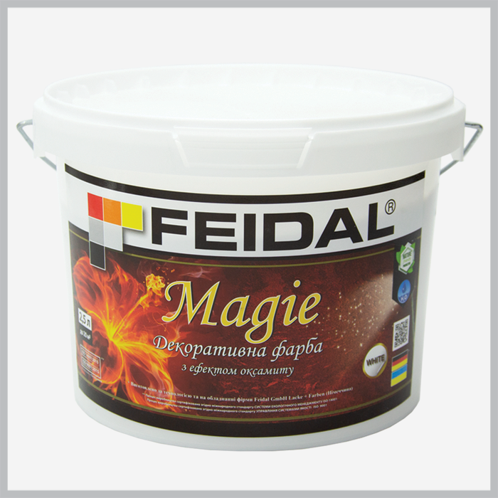 

Краска декоративная Feidal Magie 2,5л - Тонированная