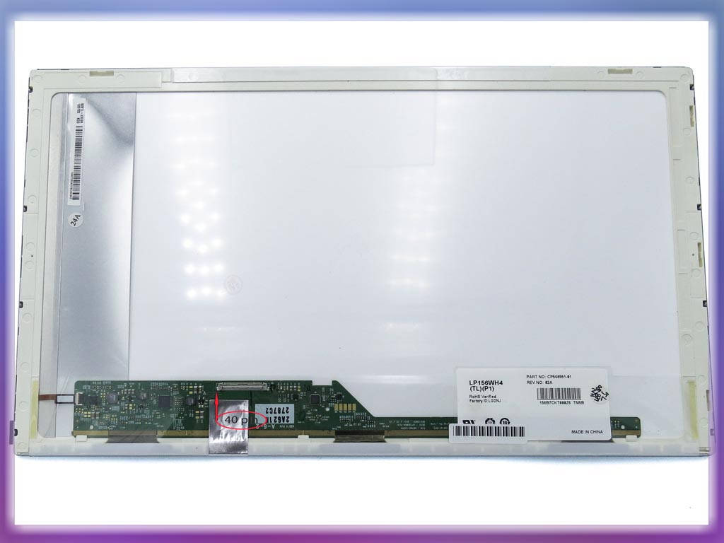 

Экран, дисплей LP156WH4-TLA1 15.6" LED Normal (1366*768, 40pin слева) Матовая.