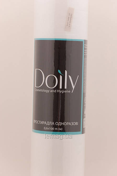 

Doily Простыни косметологические ширина 60 см, рулон 100 м - Белые, Белый