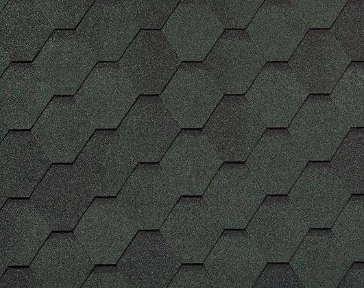 

Черепица RoofShield Фемили Эко Лайт Стандарт Зеленый с оттенениям 3 м2 /уп, Зелёный