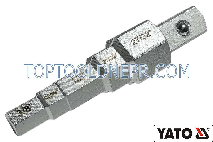 

Ключ ступенчатый под американки YATO квадрат 1/2.