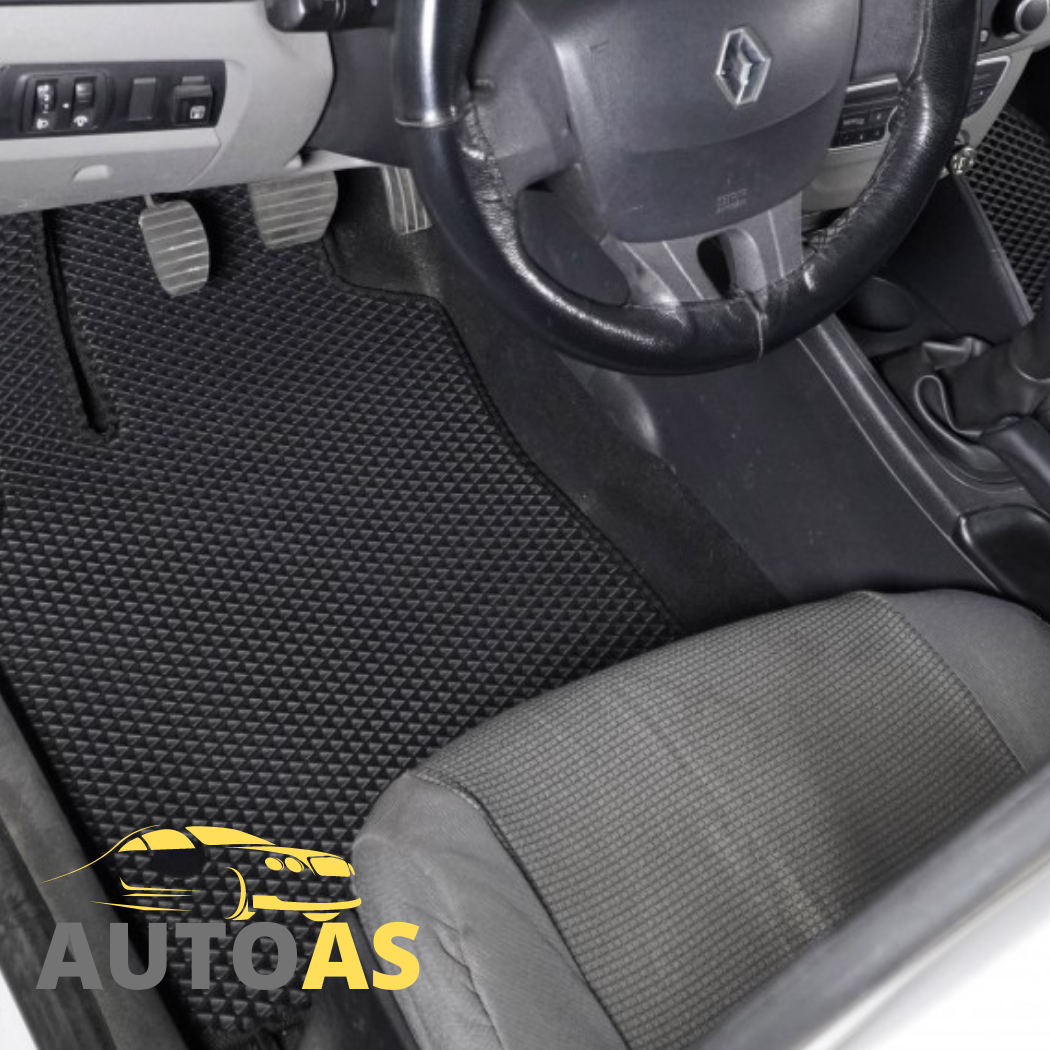 

Коврики в салон EVA для Renault Fluence 2009-/Рено Флюенс, Черный