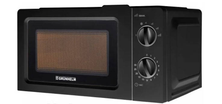 

Мікрохвильова піч 20л, 800 Вт (6 рівнів потужності), механічна