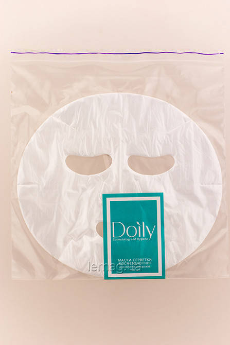 

Doily Маски-салфетки косметологические для лица Полиэтилен, 100 шт, Белый