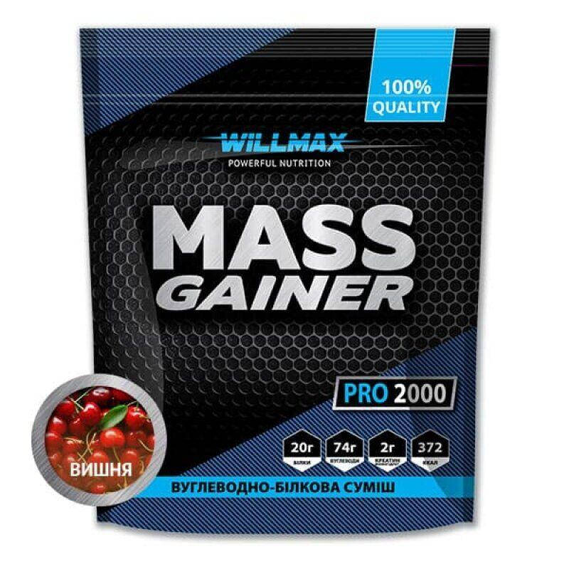 

Гейнер Mass Gainer 2кг вкус Willmax