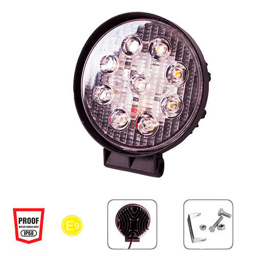 

Фара рабочего света WLP-27R1F2 FLOOD 9Led*3W (111*20)/10-30V/27W/6000K (WLP-27R1F2)