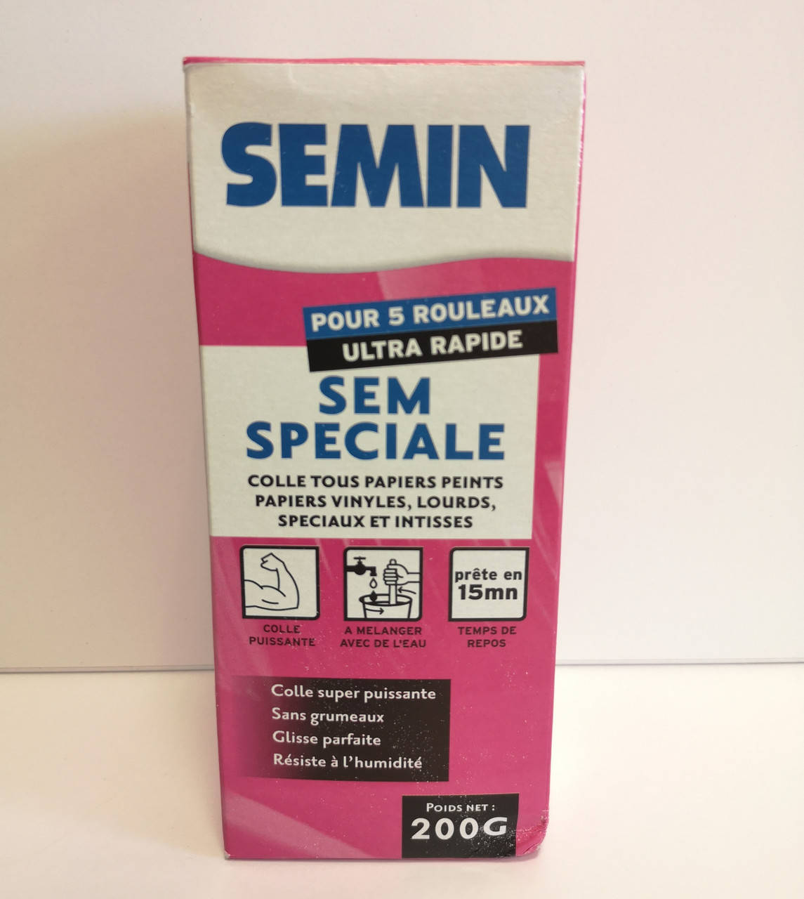 

SEM-SPECIALE усиленный клей для тяжёлых и плотных обоев