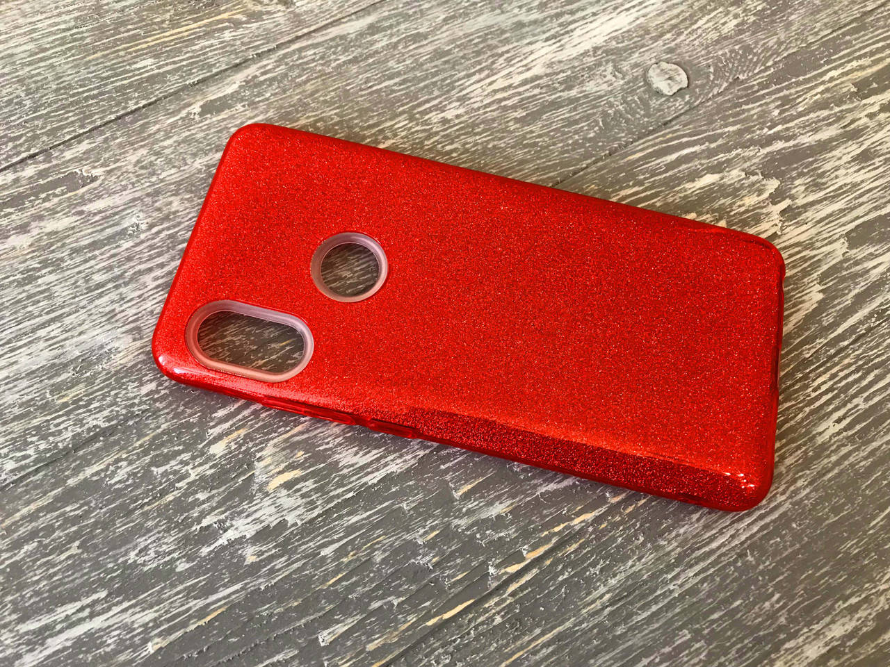

Переливающийся TPU чехол Sonic для Xiaomi Redmi Note 5 (4 цвета) красный
