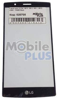 

Стекло для переклейки дисплея LG G4, H815, H812, H811, H810, LS991, VS986 Black, Черный