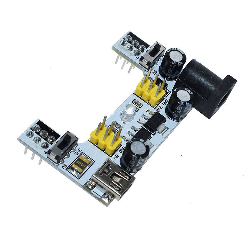 

Модуль питания для макетных плат MB102 3.3V 5V с miniUSB