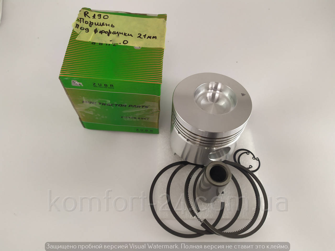 

Поршневой комплект под форсунку 21 мм к двигателю мотоблока R190 дизель 10HP