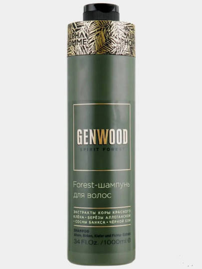 

Шампунь для волос ALPHA HOMME Forest Genwood 1000мл