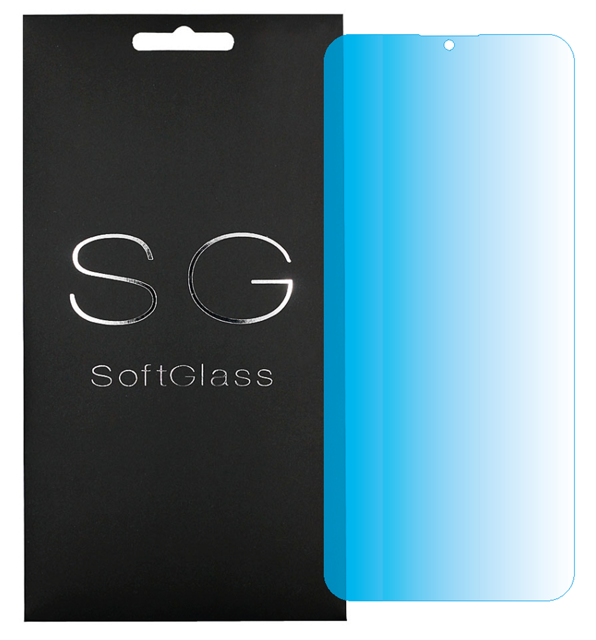 

Пленка Motorola G9 Play на Экран полиуретановая SoftGlass, Прозрачный