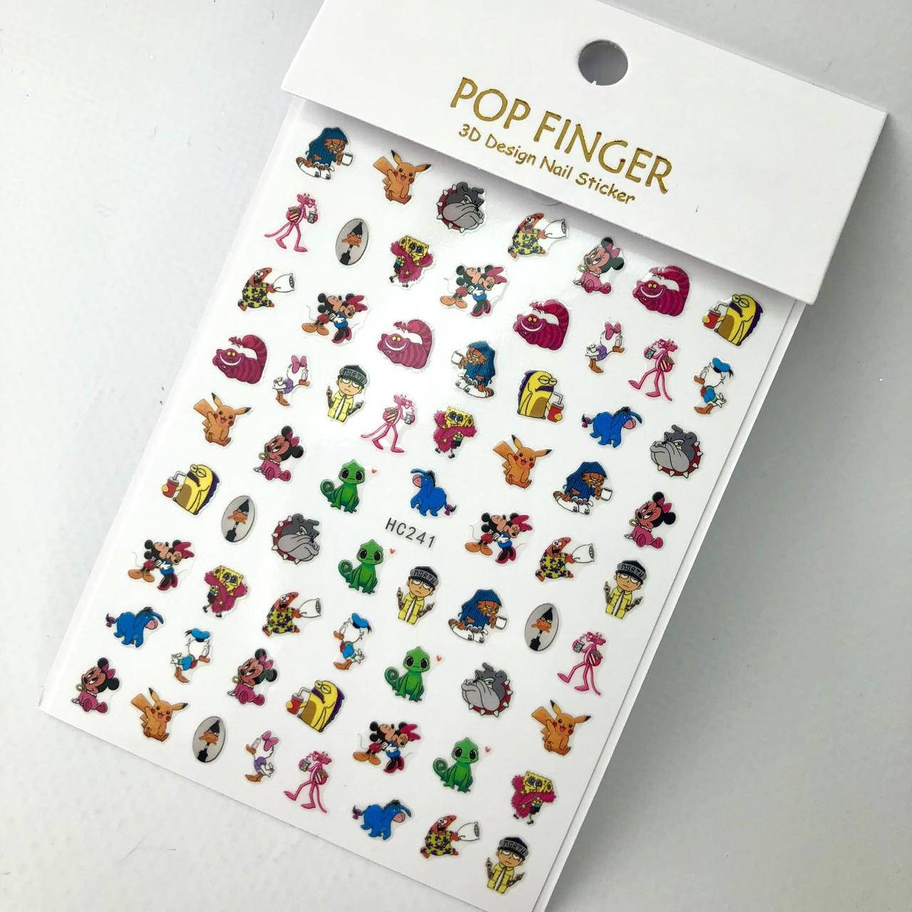 

Слайдер-дизайн Pop Finger HC241