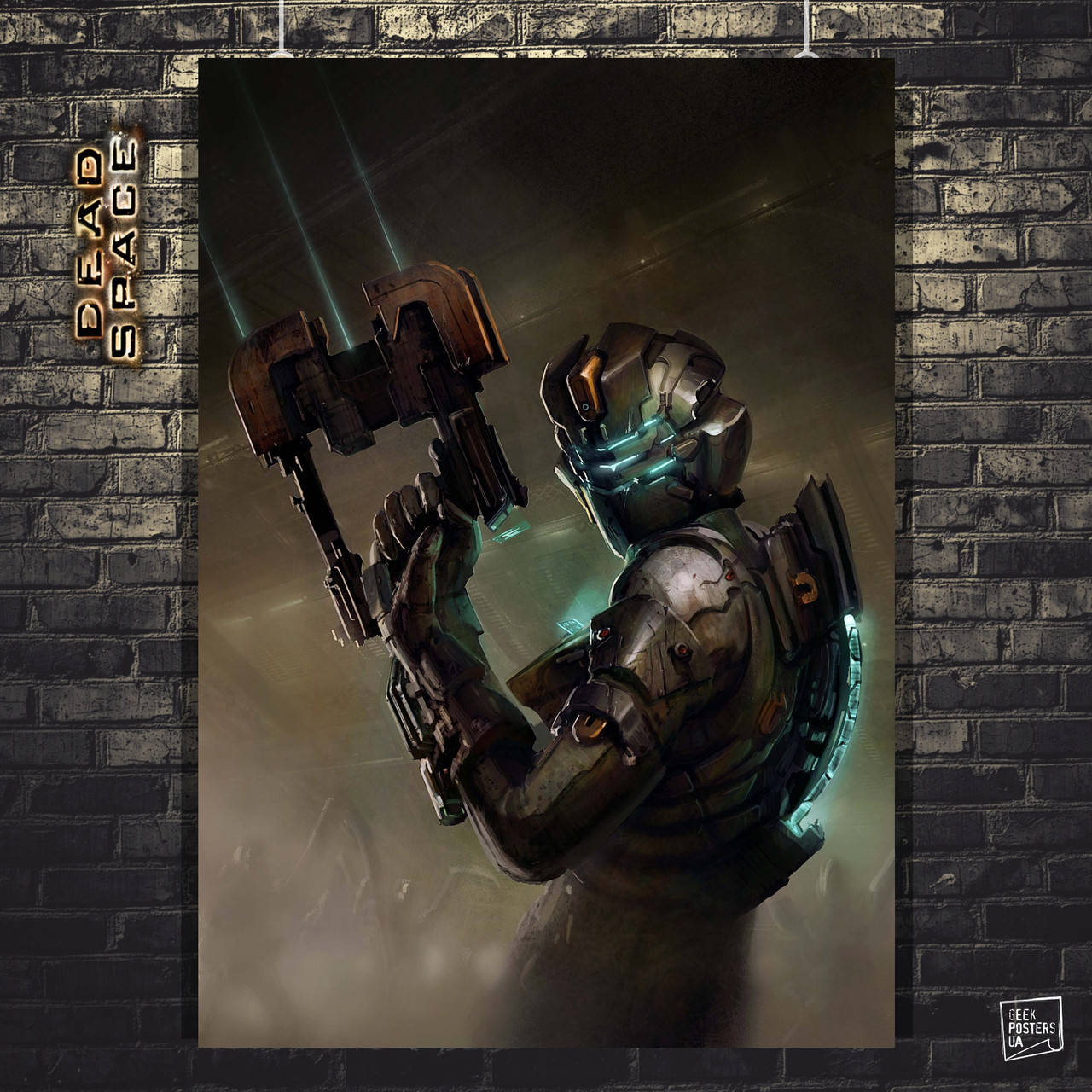 

Постер Dead Space, Мёртвый космос, Айзек Кларк. Размер 42x30см (A3). Матовая бумага