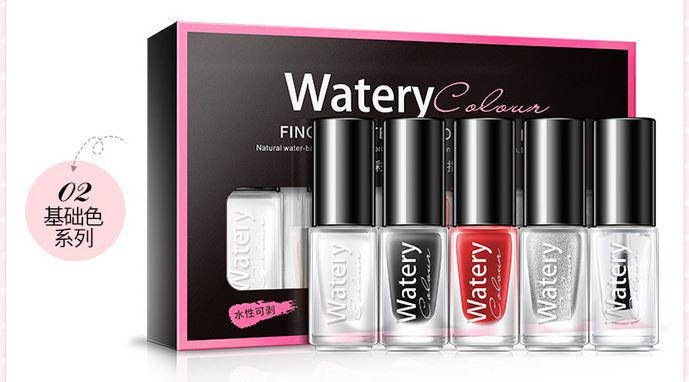 

BIOAQUA Watery Colour лак на водной основе набор 5шт. по 5мл. №2