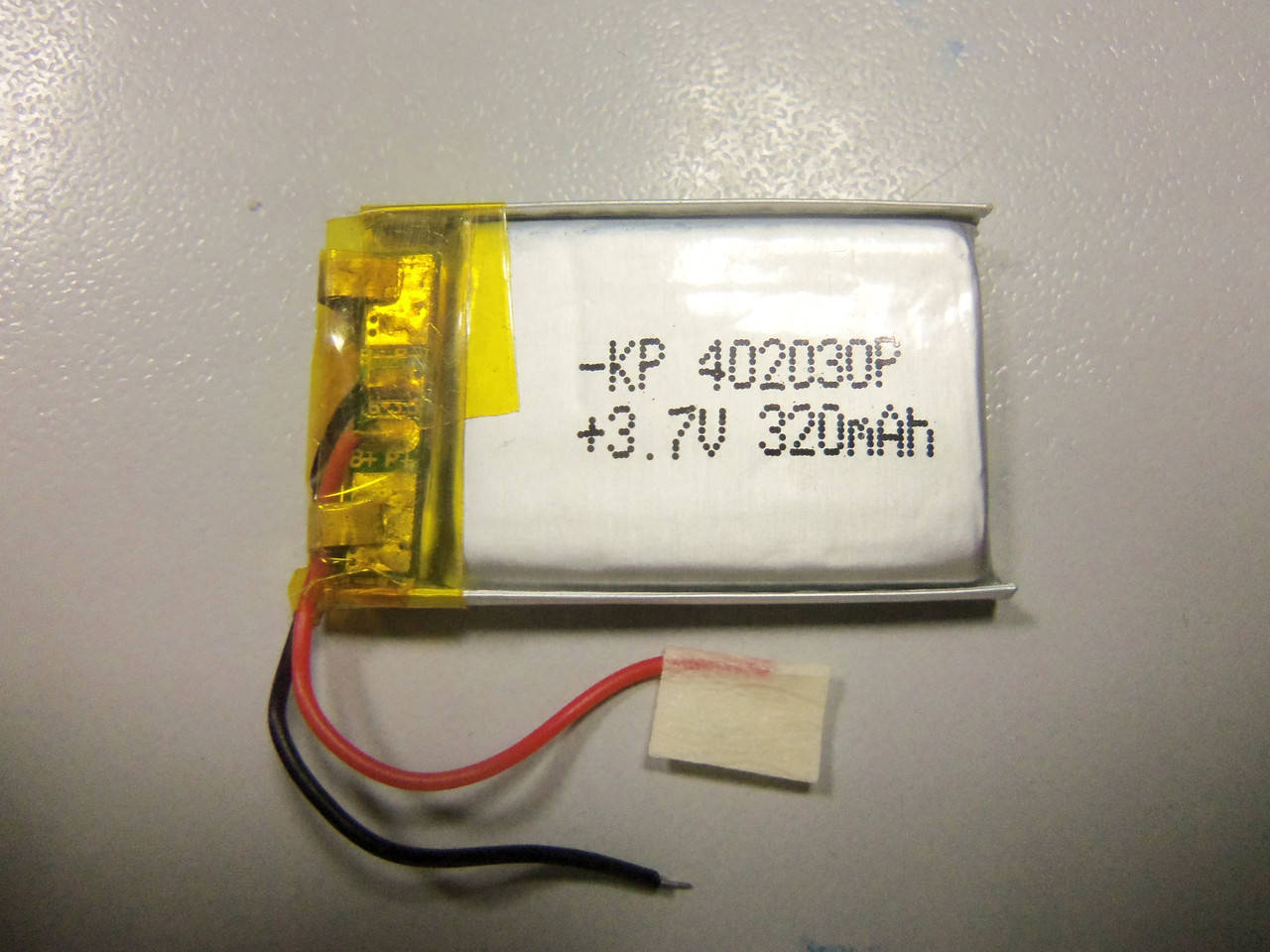 

Внутренний Аккумулятор 4*33*20 (320 mAh 3,7V) 042030 AAA класс в Запорожье, Серый