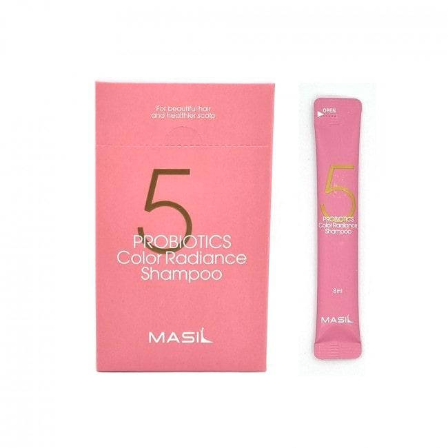 

Шампунь 5 Probiotics Color Radiance Shampoo Masil C пробиотиками для защиты цвета 8 мл