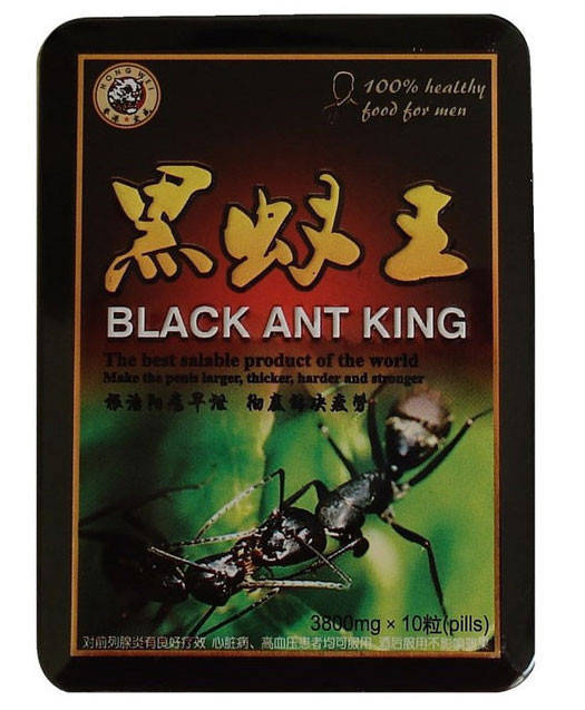 

КОРОЛЕВСКИЙ ЧЕРНЫЙ МУРАВЕЙ BLACK ANT KING для потенции daymart
