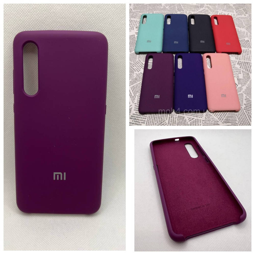 

Брендовый чехол Silicone Cover накладка бампер для Xiaomi (Ксиоми) Mi 9, Разные цвета