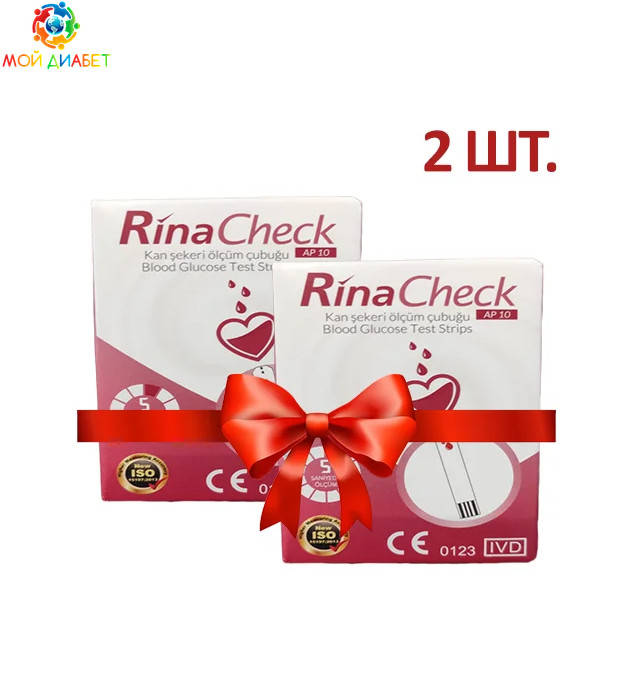 

Тест-полоски Рина Чек ( Rina Check ) - 2 упаковки