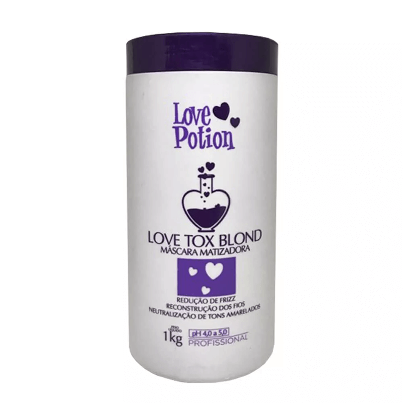 

Бoтекc для волос Love Potion Blond Tox Blond матирующий для блондинок 500