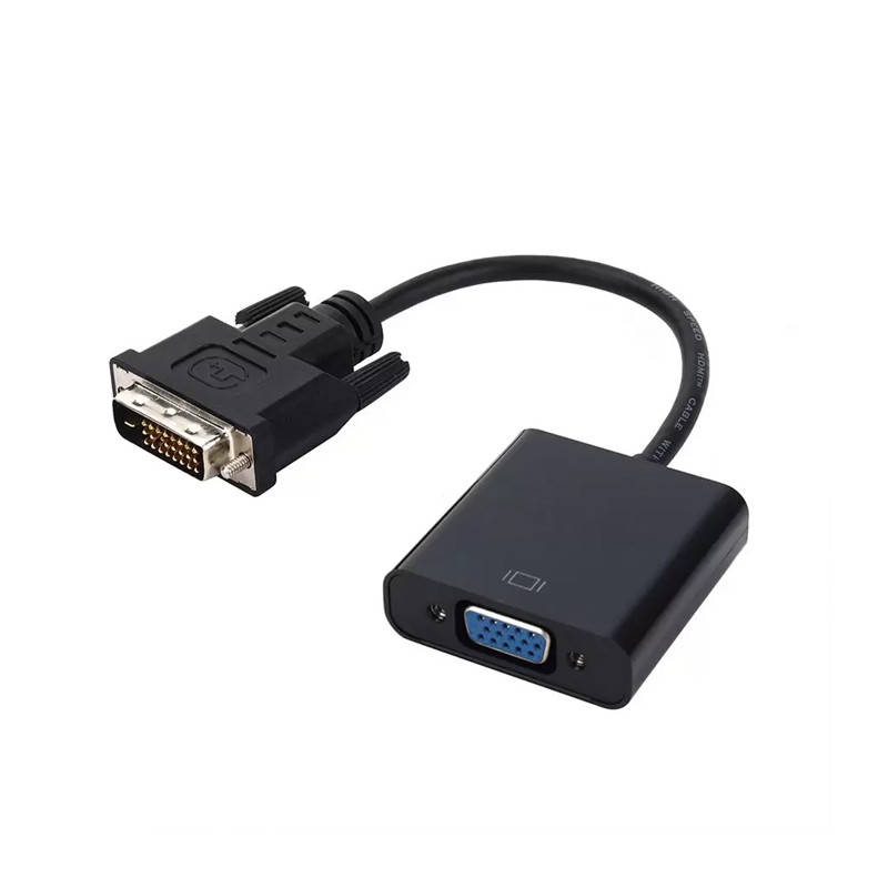 

Адаптер DVI 24+1 - VGA 1080P, подключить второй VGA монитор