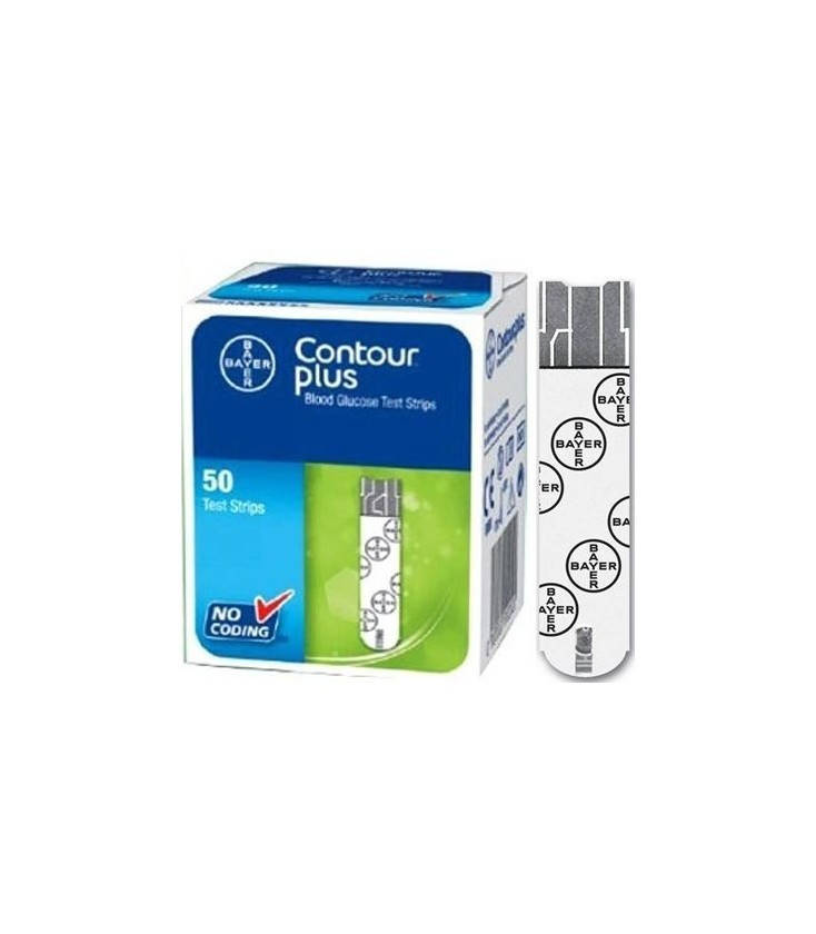 

Тест-полоски Contour Plus, 50 шт.