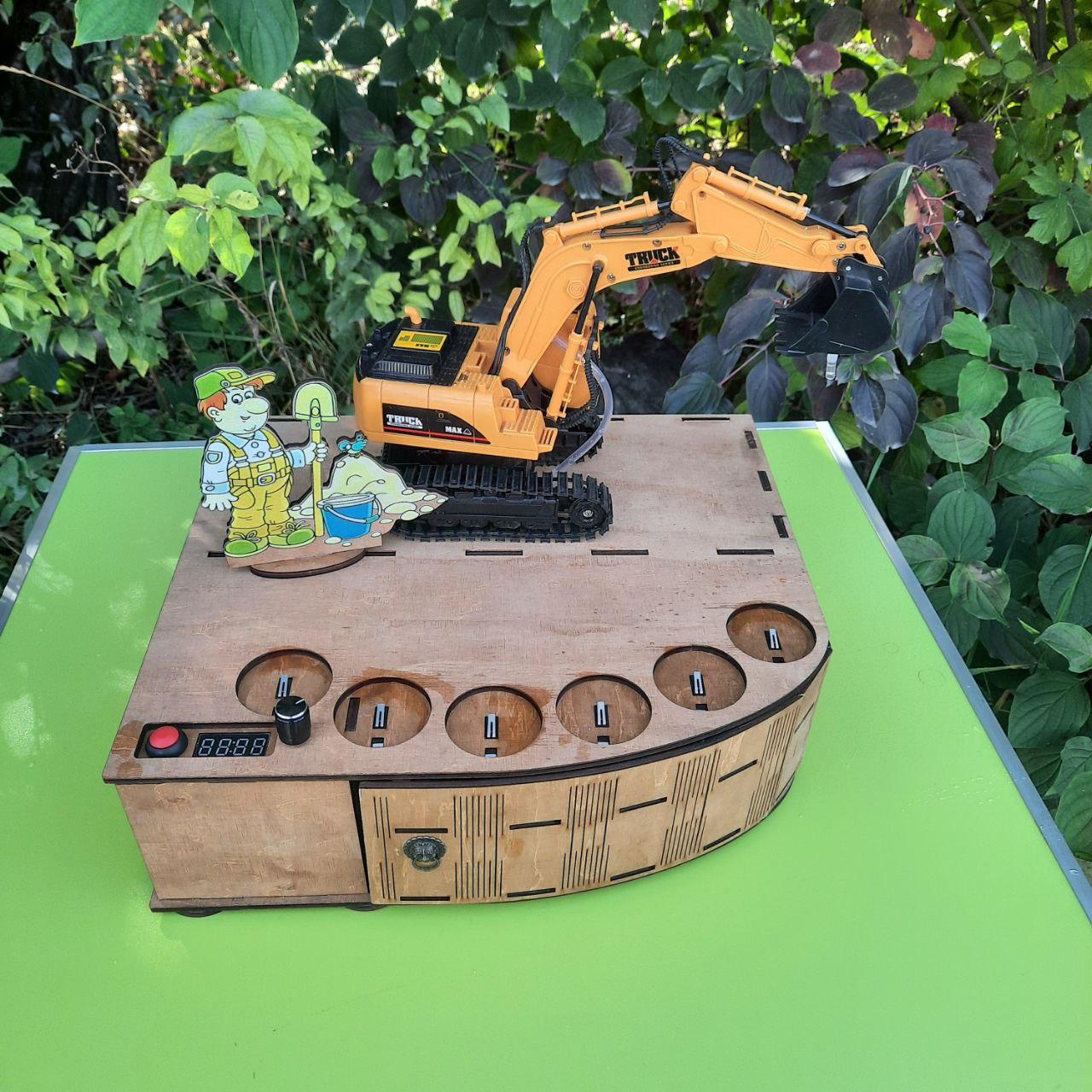 Наливатор "Екскаватор" автоматичний на 6 чарок