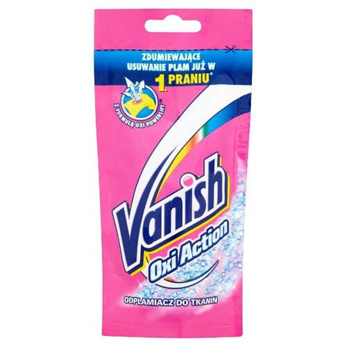 

Плямовивідник Vanish рідкий 100мл для кольорових тканин