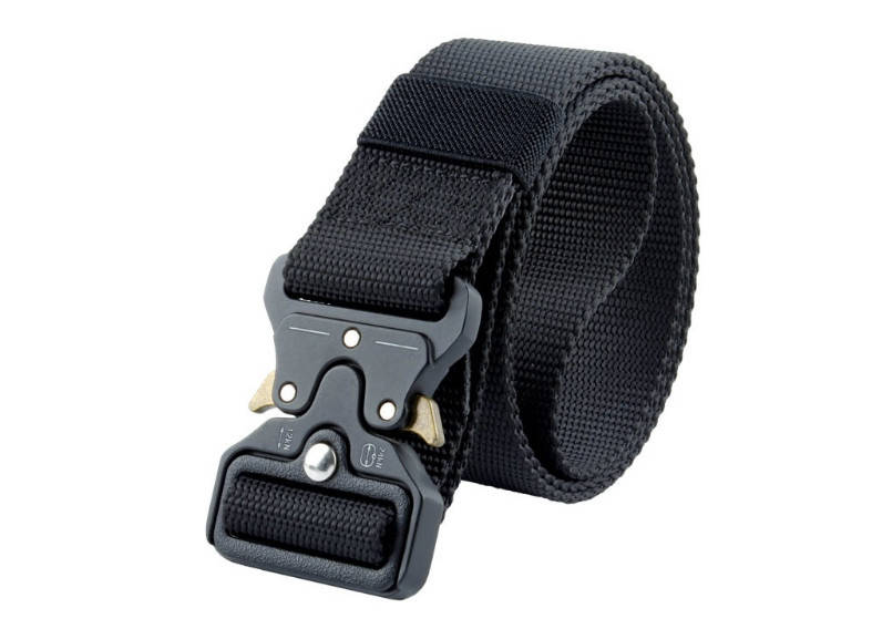 

Тактичний ремінь з пряжкою tactical black (810-olive) пояс для нацгвардії, пояс ЗСУ, поліції Чорний
