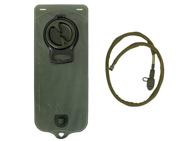 

2.5L Вставка для гидрационной системы с шлангом - Olive [8FIELDS] (для страйкбола)