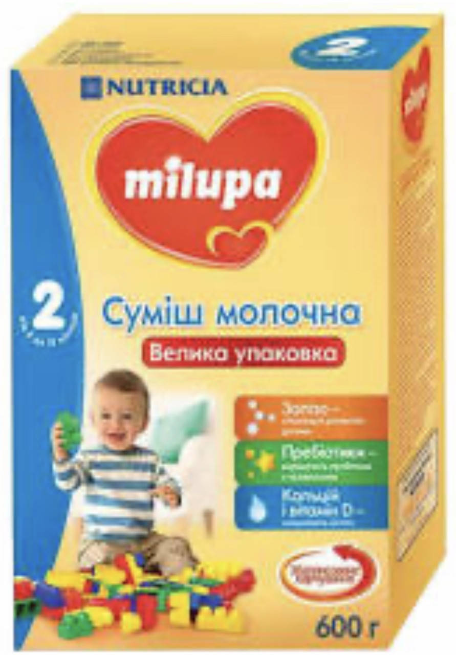 

Cуміш молочна суха Milupa 2, 600г