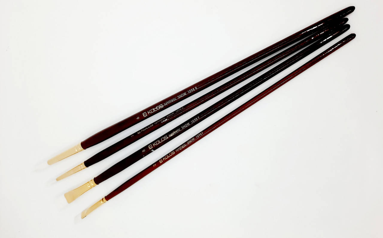 

Синтетика овальна, Snow 1098FR, № 2, д.р. пензель KOLOS